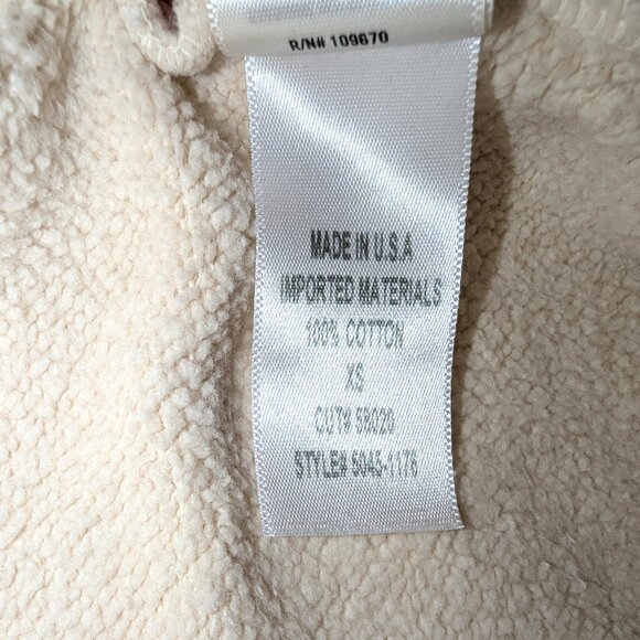 Citizens Of Humanity | Melina Cotton Mockneck Collared Sweatshirt Beige Cream XS - Picture 9 of 12